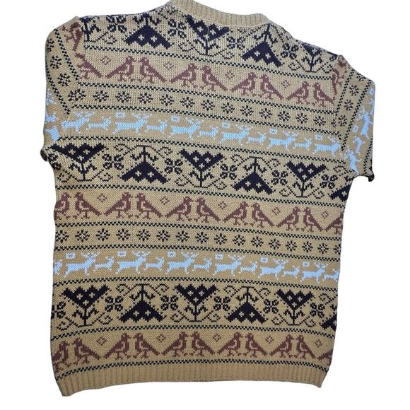 JERSILD Vintage Crewneck Made in Wisconsin Sweater Mustard Men’s Size Large - Picture 7 of 13